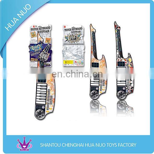 Electronic music touch keyboard guitar kids toy