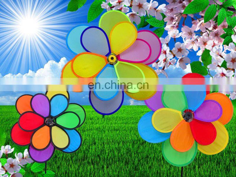Outdoor polyester windmill for garden decoration windmill polyester windmill
