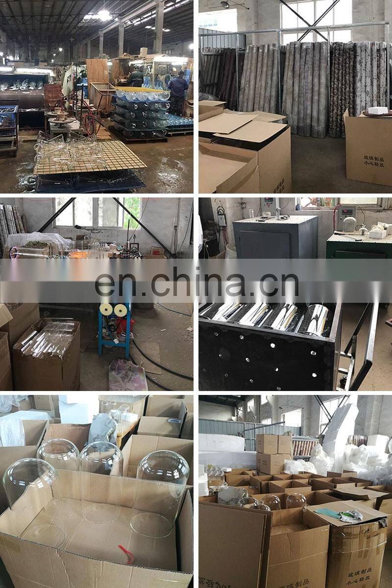 Borosilicate Material Top Quality Glass Cover Clear Glass Dome Jar