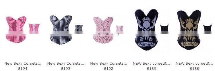 Hot selling black sling corset for men