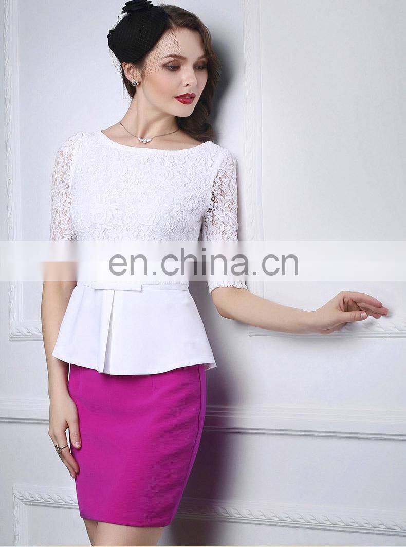 Latest trendy design wholesale girl suits in summer