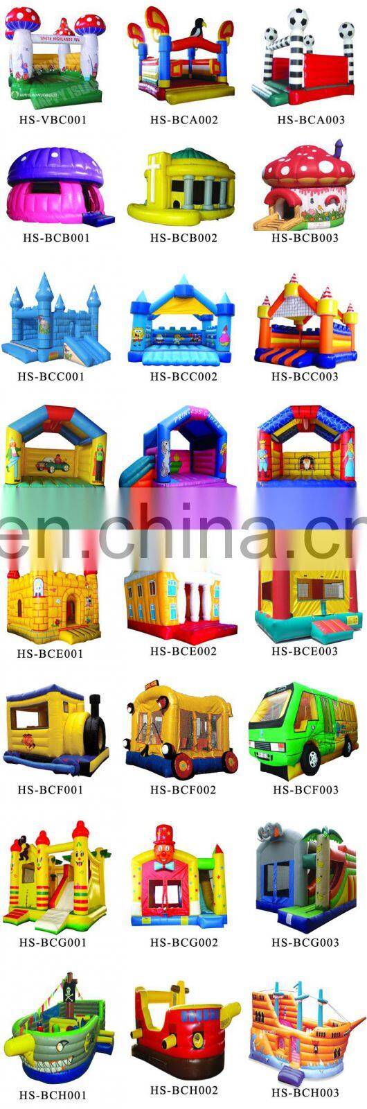 HI Funny and new style game 0.55mm PVC inflatable bounce castle moon castle commercial inflatable castle bouncy slide for kid
