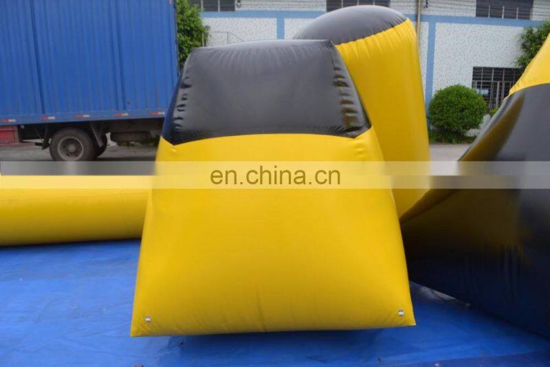 Best price pvc military inflatable piantball bunker