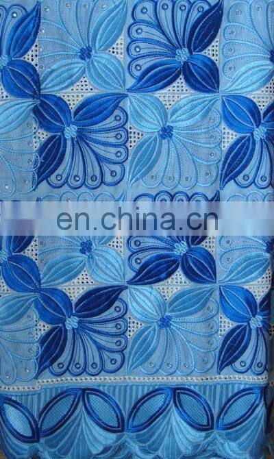 2015 New Fashion African Hand Cut Lace Fabric