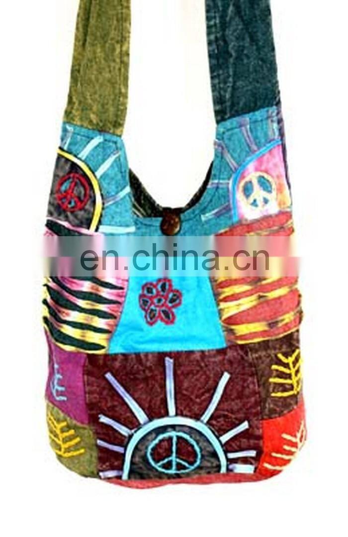 New Style High Quality Fabric Shoulder handbags Bulk Order