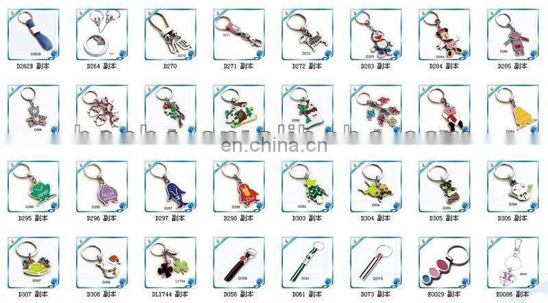house shape leather keychain