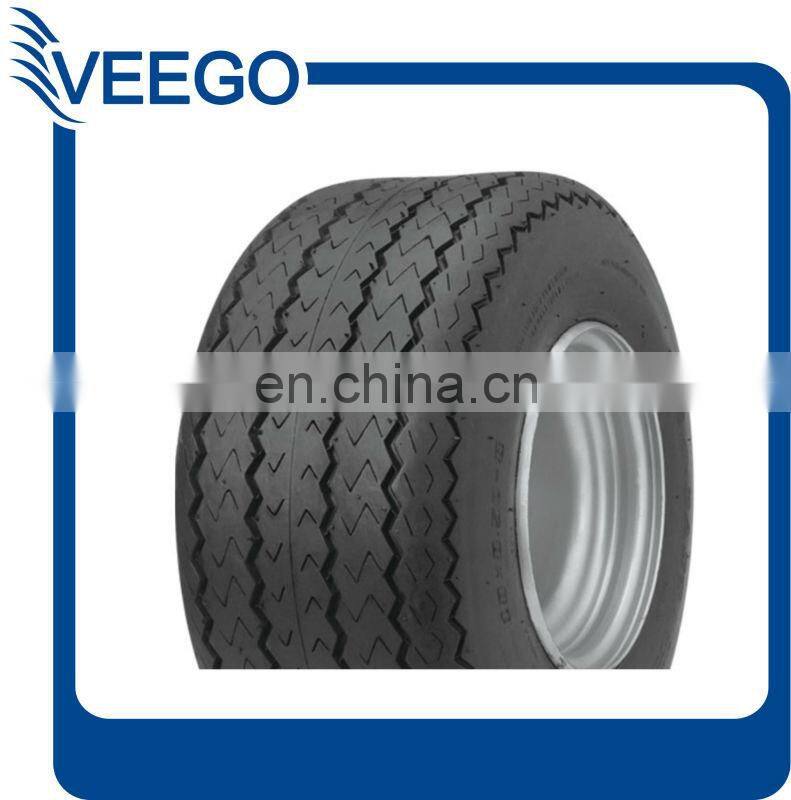 Golf Cart 12" Machined Wheels and 215/35-12 DOT Low Profile Tires