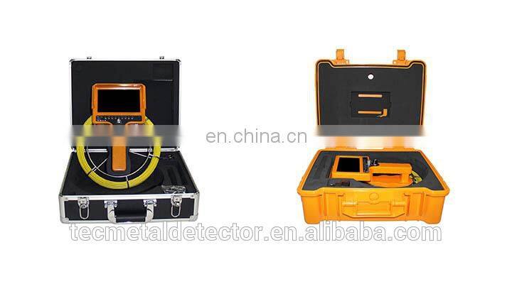 30M Cable Waterproof Water Pipe Inspection Camera with 7" Portable Monitor TEC710M-SCJ