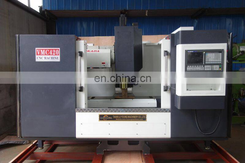 VMC420 main features low cost 3 axis metal cnc vertical milling machine