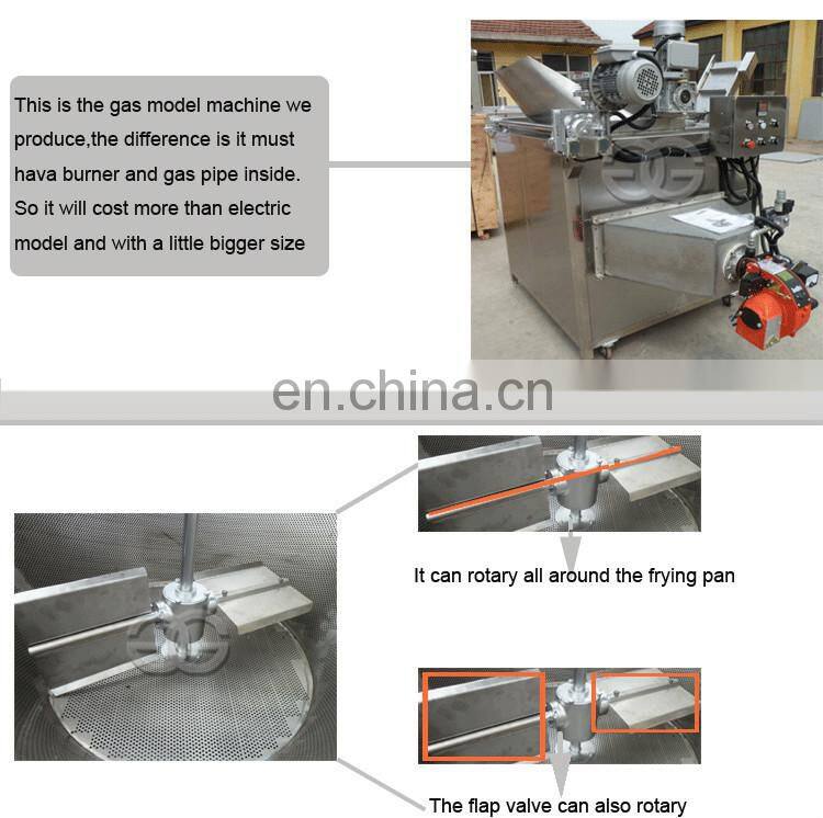 Multifunctional Industrial Gas And Electric Fryer Potato Chips Frying Machine