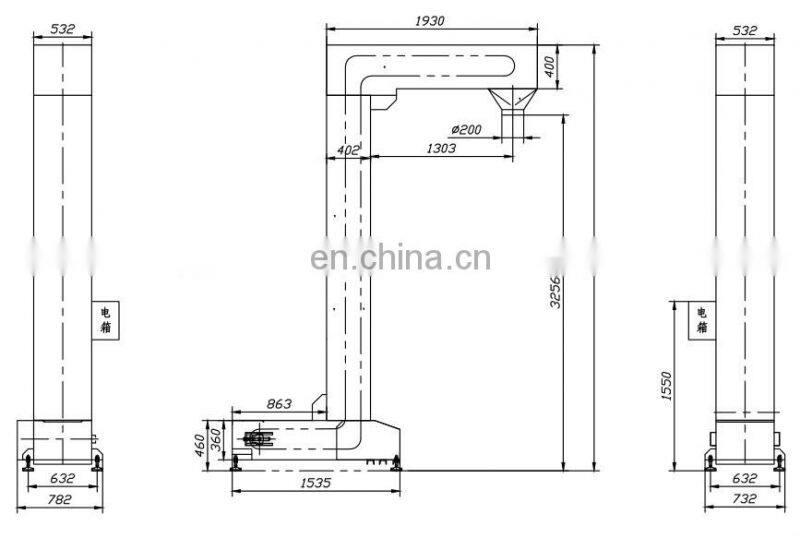 small rice mill z-type  mini th bucket elevator specifications machine parts