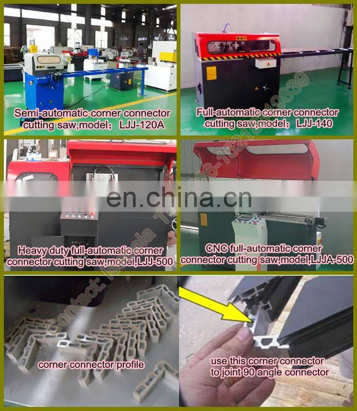 (0086 15215319839) Aluminum window machine / Single head Aluminum window crimping machine / Aluminum window combining machine