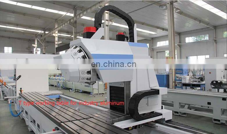 3 Axis Aluminum profile CNC milling drilling machine