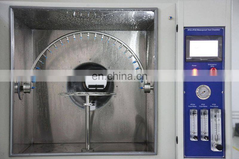 IPX3 Water resistance Testing Chamber, Rain Water Spray Test Chamber