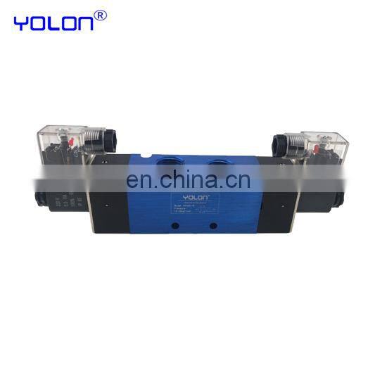 4V120-06/M5 4V220-08/06 4V320-10/08 4V420 -15/10 5/2 way double solenoid valve