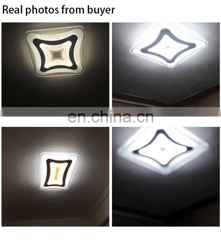 new products Rectangle 72W ceiling lights for living room
