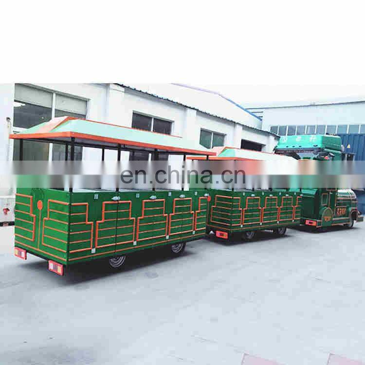 Other amusement park products kids tourist trackless train for sale