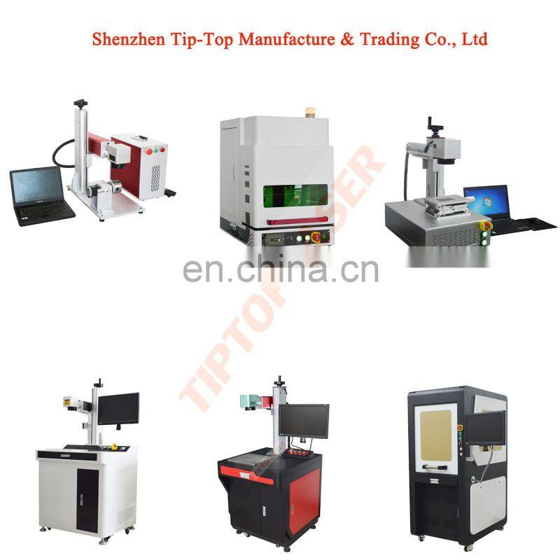 High performance stainless steel fiber laser marking machine logo maker machine for bar code