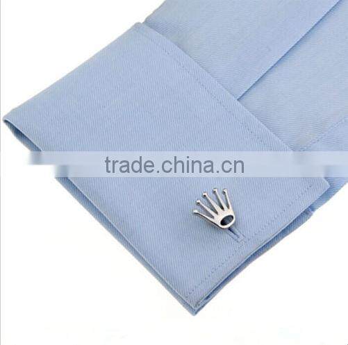 Cufflinks 1Pair Silver Design Fashion Shirt Men Party Wedding Men Gift Crown