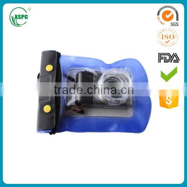Plastic clear pvc waterproof bag for camera