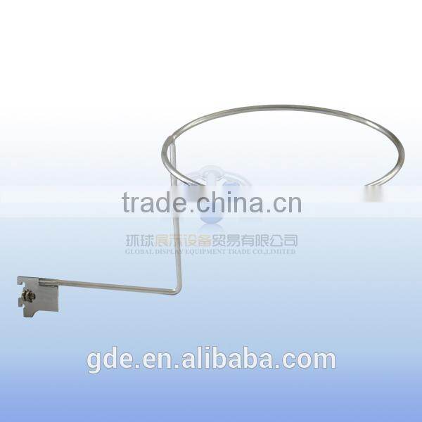 Hat Display Rack for Slotted Channel