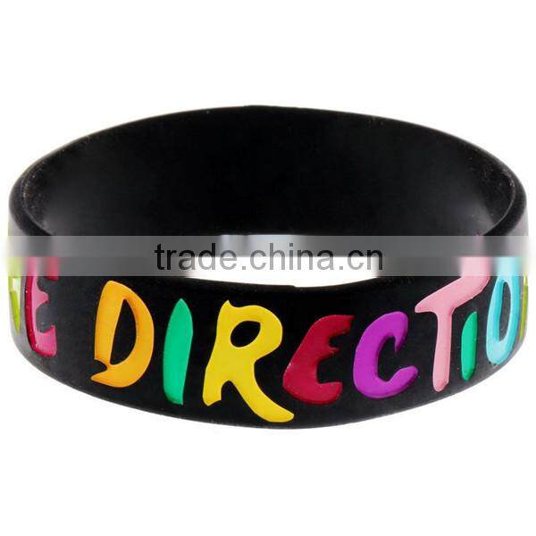 Custom design Cool Men's Silicone Bracelet