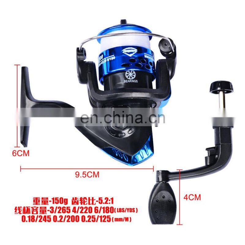 Talos  Left Right Hand plastic Saltwater Spinning Fishing Reels 5.2:1 High speed Spinning Reel