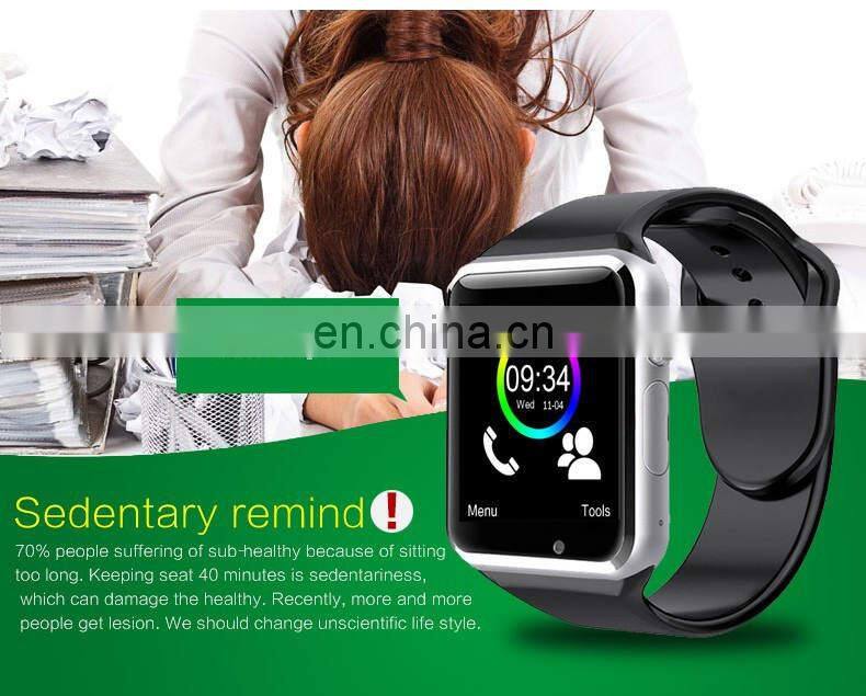 A1 BT Call Music Smart Watch Fitness Tracker Sport Pedometer Camera Message Reminder Smartwatch A1