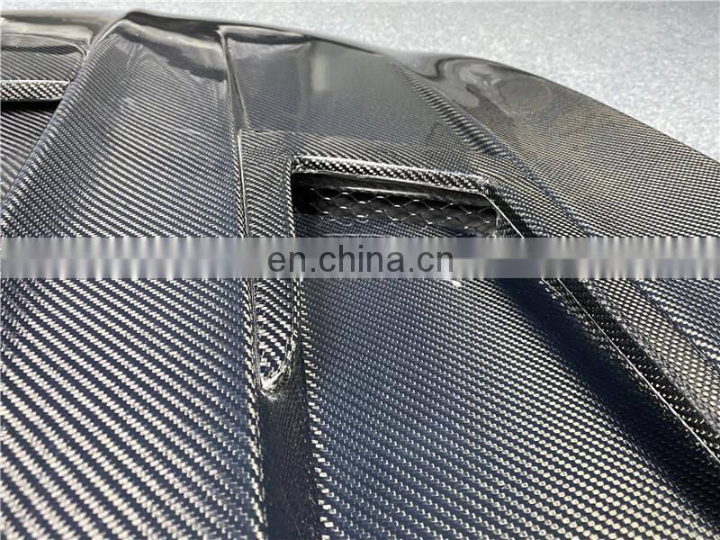 Runde IMP Style Hood For Mercedes-Benz AMG GT Upgrade IMP Style Top Quality Carbon Fiber Transparent Engine Cover