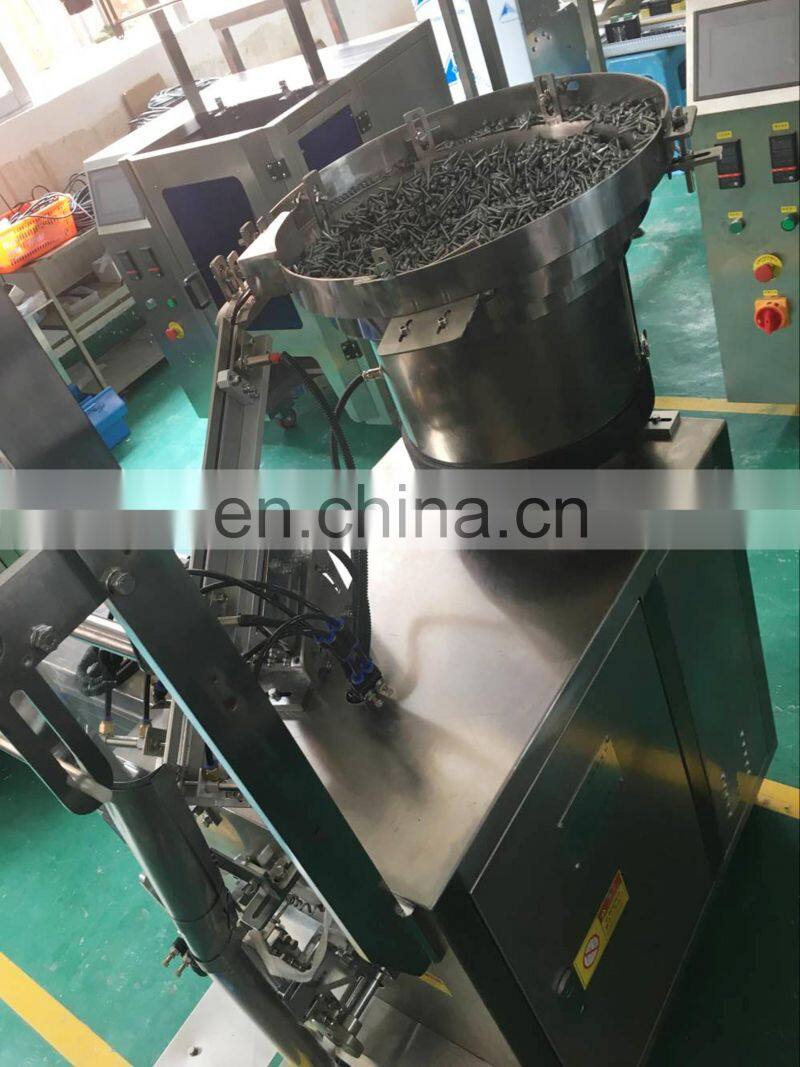 Automatic Vertical PE film bolts nail screw counting packing machine manufacturer