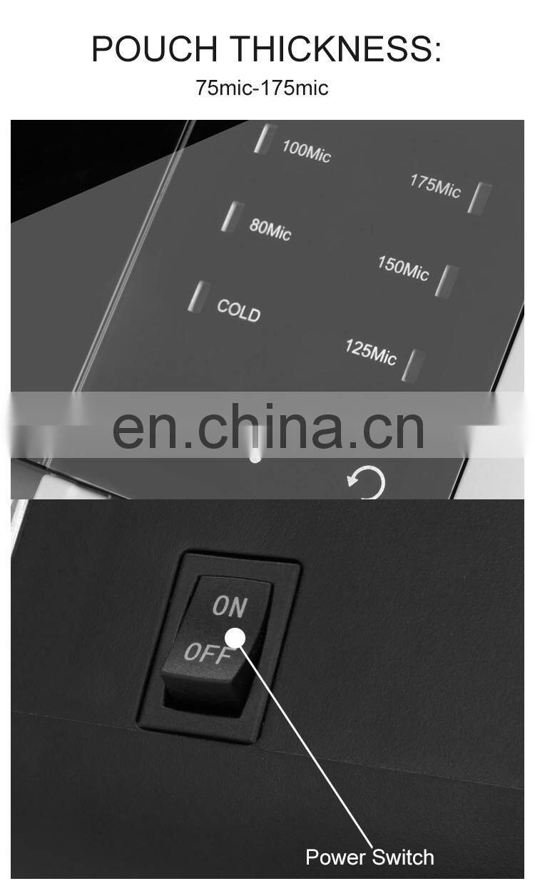 Willing China OL392H2 Office or School Automatic A4 Hot Cold lamination machine Commercial Office Laminator