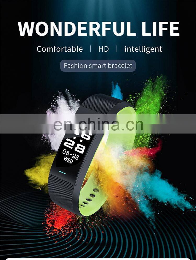 cheap price fashion 3D color screen body fit heart rate monitor instructions for rohs smart watch