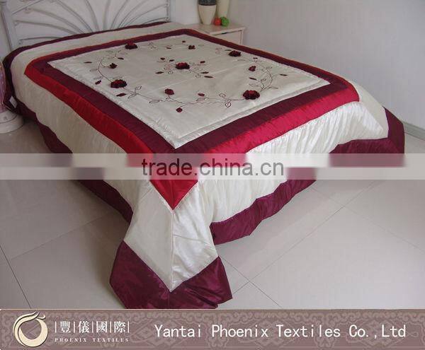 Taffeta 3d hand made bedspread