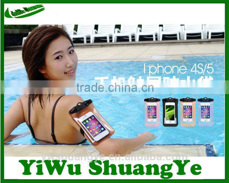 PVC waterproof zip lock bag,waterproof swimming bag