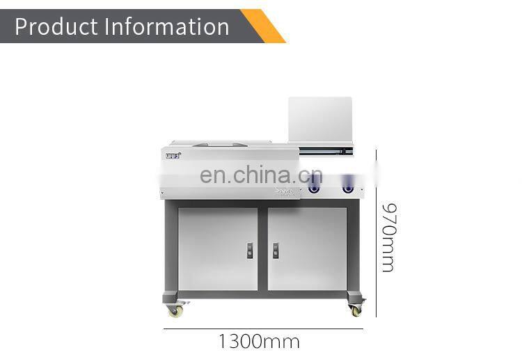 New Design 1000W Max Binding Length 420Mm Automatic Hot Melt Perfect Binding Machine