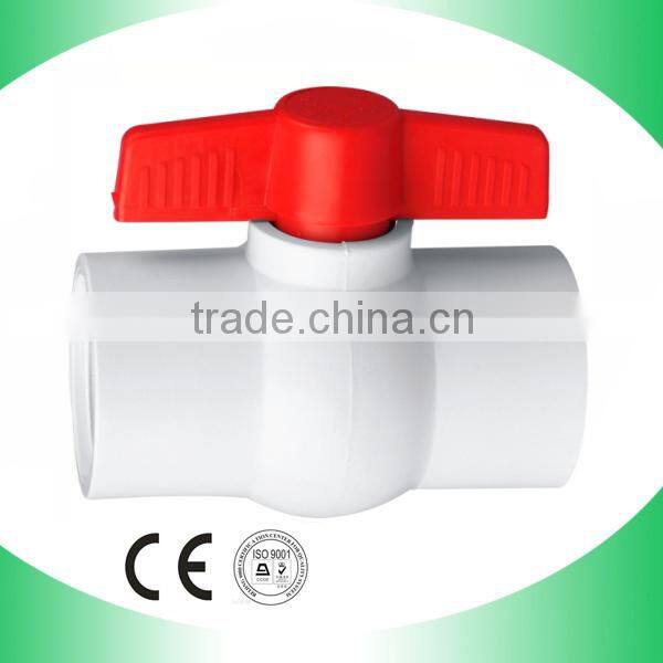 professional plastic manufacturer pvc mini ball valve