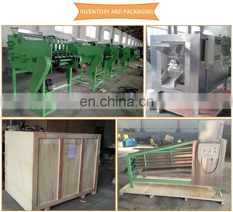 Whole Complete Cashew Cooking Kernel Grading Shelling Separating Machine Cashew Nut Processing Line