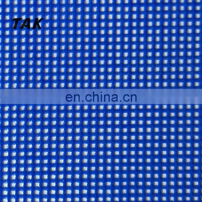 Durable PVC Polyester Mesh Fabric Vinyl Coated for making Outdoor Mesh Banner