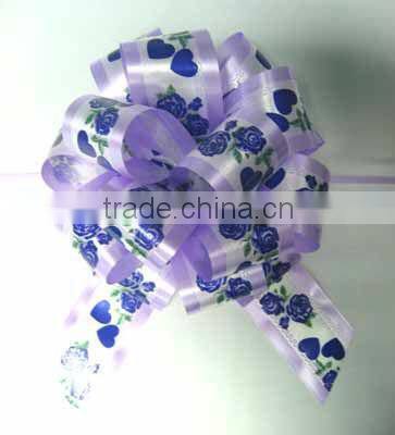 Fashionable&High quality pre tied ribbon bows pull bow ribbon with Functional