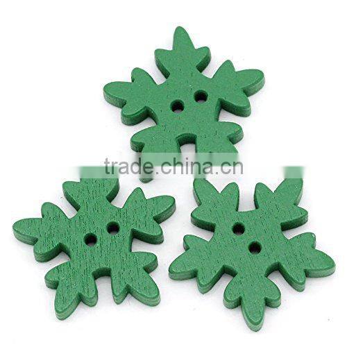 Cheap Price Wooden Crafts Christmas Ornament Wooden Carving Decoration Snowflake