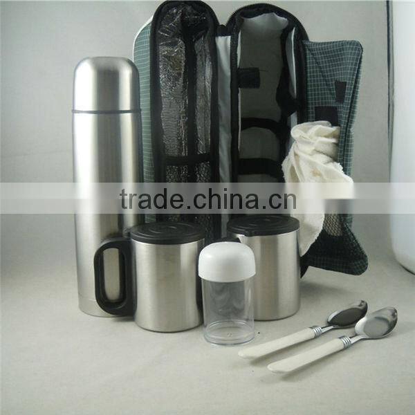 hot sale boutique double layer bottle flask gift sets