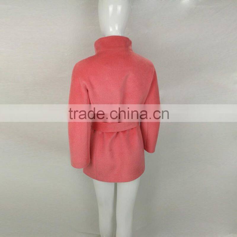 2015 New Autumn and Winter Thick Winter Wool Coat Women Fashion Long-Sleeved Female Overcoat Single-breasted Woolen Coat