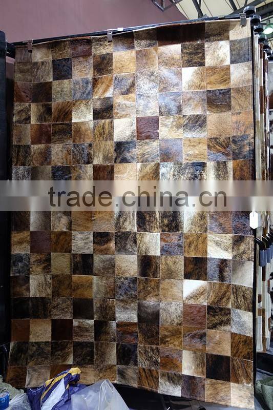 Hot Patchwork Cow Skin Carpet Natural Cowhide Rugs