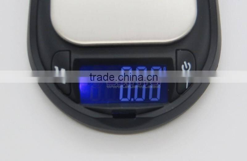 5.3 x 5.2cm Metal Tray 500g x 0.1g Gold Platinum Mouse Electronic Scale