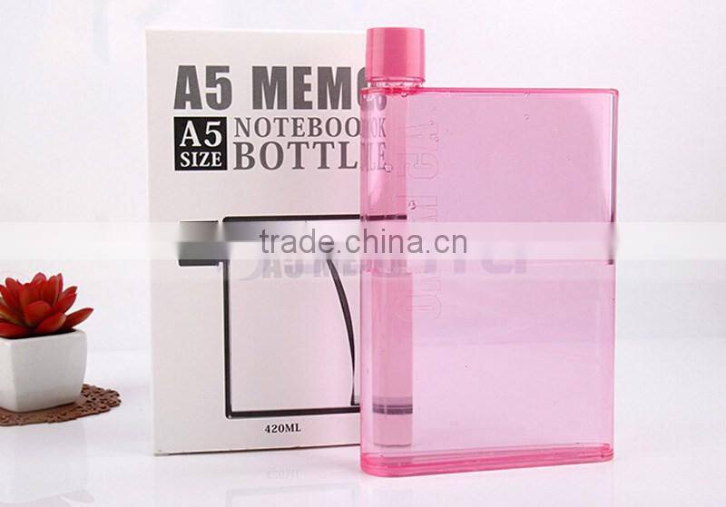 Amazon Hot sale A5 Memo Paper Bottle Notebook Cup