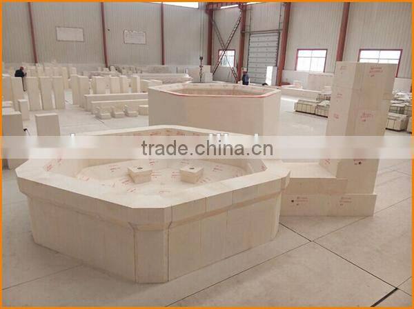 Refractory Fused Cast AZS 33#/36#/41# for Glass Melting Furnace