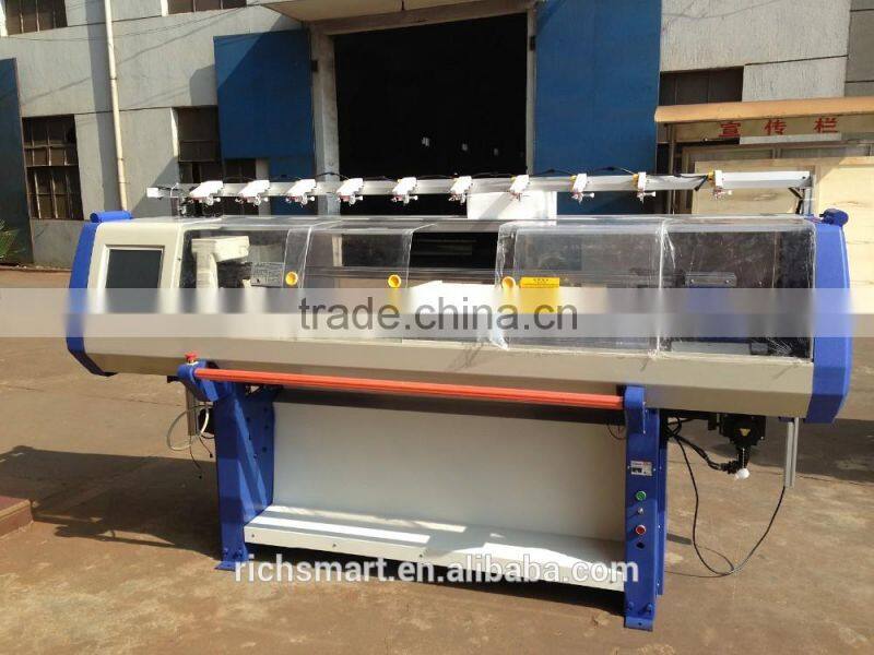 Very Stable Quality 45"/52" Automatic Sweater Collar Flat Knitting Machine