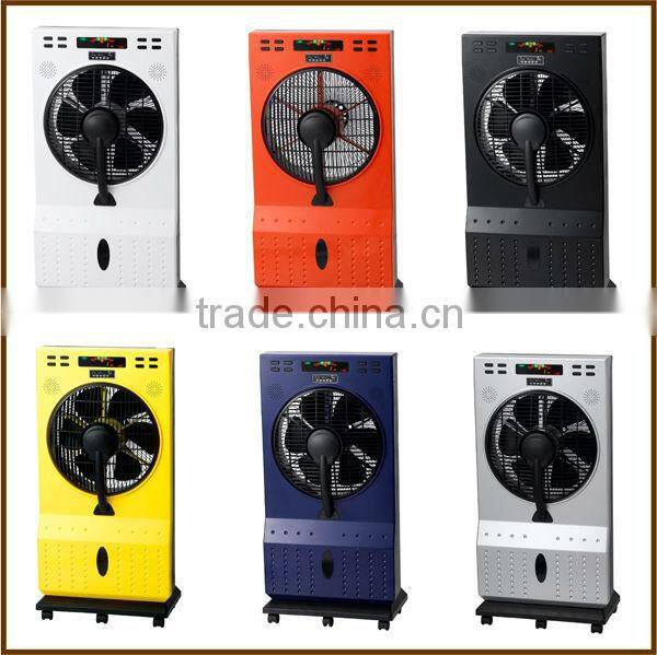 fan with water spray