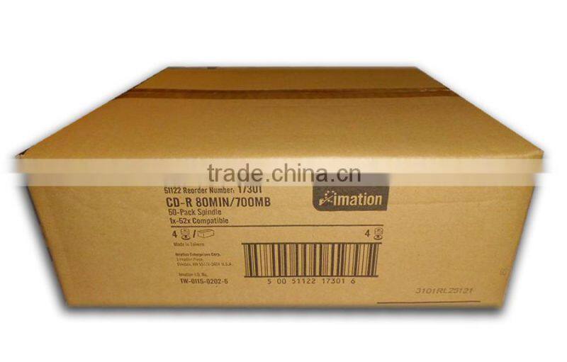 Imation A+ CD-R blank, cake box packing, bulk cd-r 52X 700MB