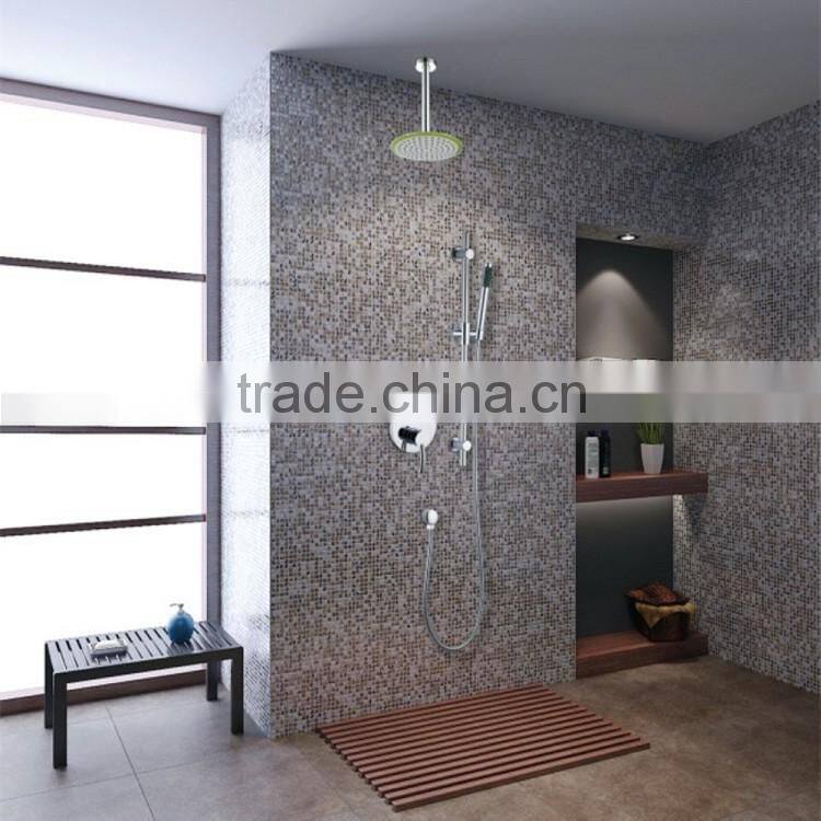 Bathroom Wall Mounted Solid Brass Rainfall Shower CS030